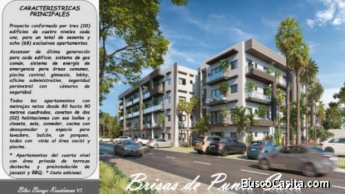 Blue Breeze VI Apto dos piezas  en 3er Nivel EN BRISAS DE PUNTA CANA