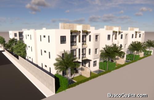 Apto, depto 2, 3 dormitorios en PUEBLO BAVARO Punta Cana
