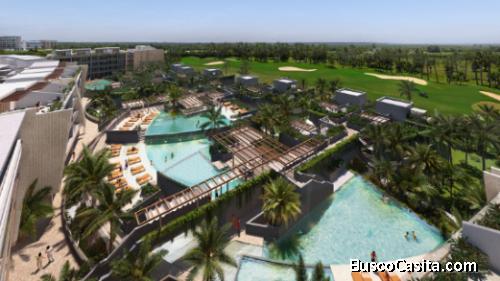 Condominio departamento, apartamento 1, 2 y 3 Habs Inversión en Cap Cana 