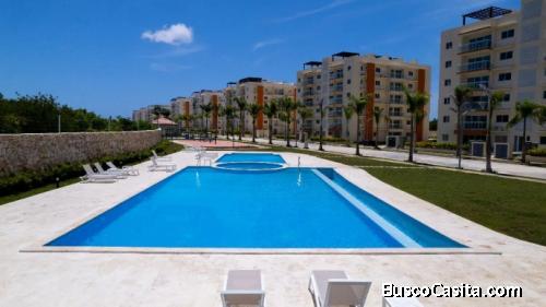 In Bavaro Punta Cana DR Unfurnished Long, Short Term, Stay Rental Gated Community 1, 2, 3 Bedrooms 