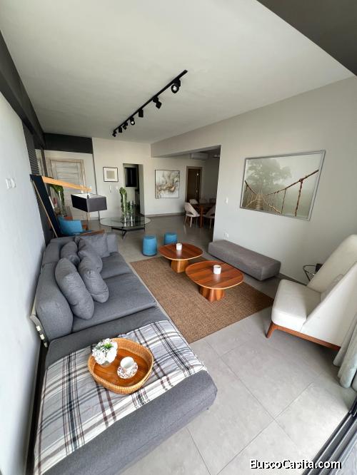 Apartamento amueblado en Alquiler en El Millón, Distrito Nacional, Santo Domingo.