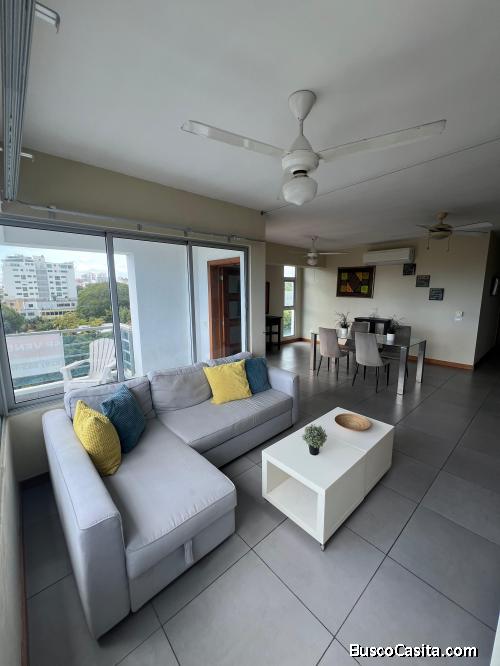 Vendo Apartamento Amueblado de 2 Habitaciones en Gazgue