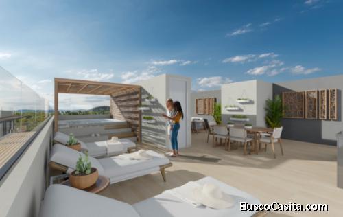 Desarrollo Inmobiliario Apartamento, pisos Uno, dos recámaras en Bávaro Punta Cana