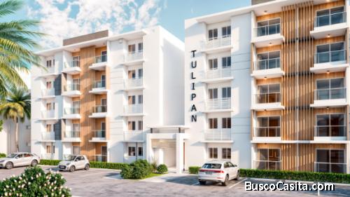 Venta, Compra viviendas, propiedades, aptos 2 recámaras, habs uno, dos Baños en RD, Dominicana Parqu