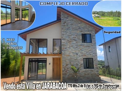 Vendo Hermosa Villa 2 Niveles  en fase de terminación en JARABACOA, 770 Mts.