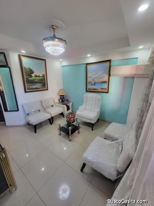 Apartamento en alquiler amueblado de 1 Hab. en Serralles, Distrito Nacional, Santo Domingo.