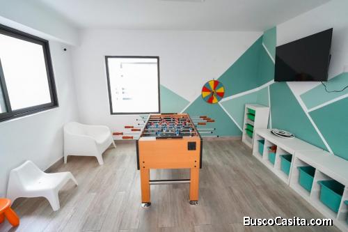 EleApartamento en alquiler-Exclusiva Tgante apartamento en Piantini- 250m2- exclusiva torre. Piso 12