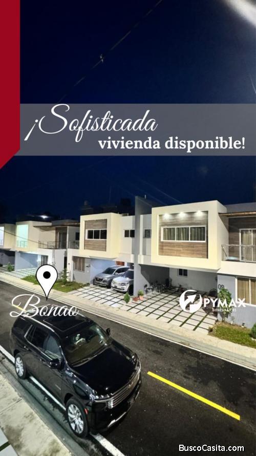 CASA MODERNA DE VENTA EN BONAO