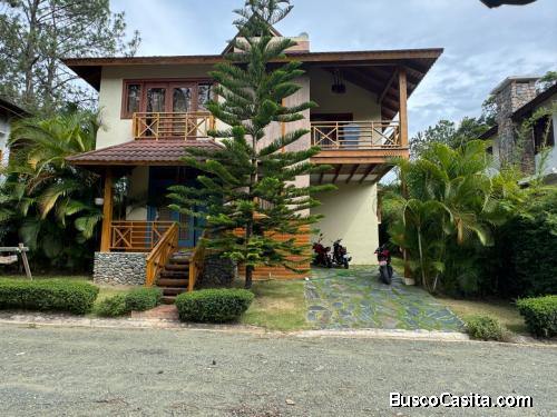 VILLA AMUEBLADA DE VENTA EN JARABACOA
