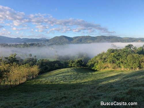 TERRENO DE 11 TAREAS CON RIO DE VENTA EN JARABACOA