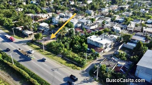 SOLAR DE VENTA A BORDE DE LA AUTOPISTA DUARTE