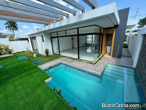 CASA MODERNA DE VENTA EN SANTIAGO