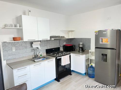 Quinto piso apartamento  amueblado  con 2 habitacionesen alquiler con ascensor en bavaro punta cana 