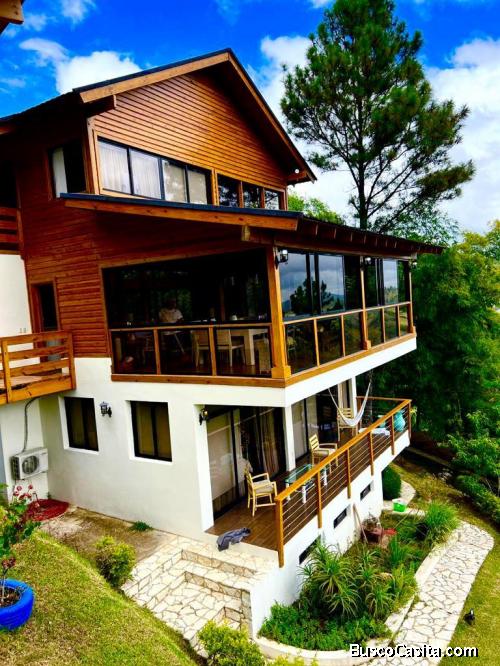 VILLA CON INCREIBLES VISTAS DE VENTA EN JARABACOA