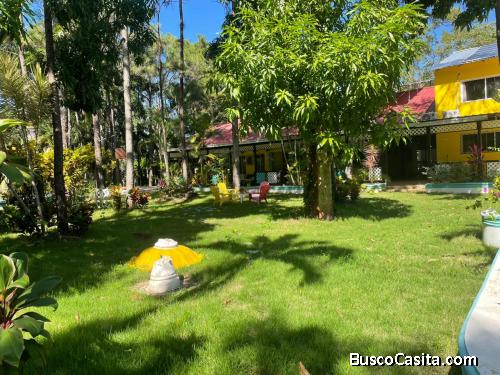 VILLA CON AMPLIO TERRENO DE VENTA EN JARABACOA