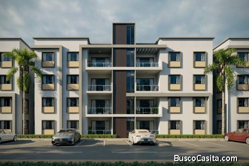 Apartamentos con piscina, canchas y seguridad 247 en SDE