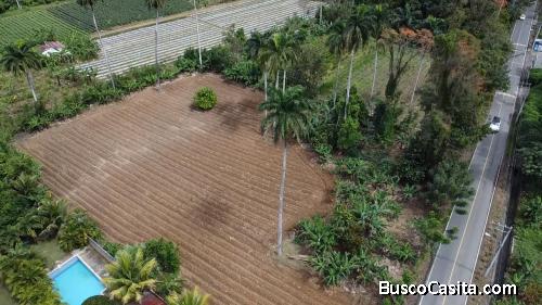 TERRENO DE 8.5 TAREAS DE VENTA EN BONAO