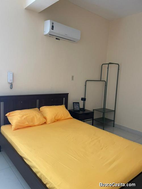 Alquiler Apartaestudio Amueblado – Gazcue