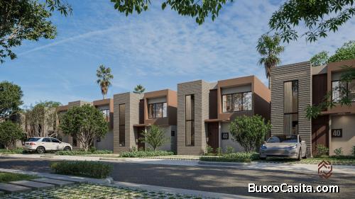 Venta de Casas en Comunidad Cerrada en Santo Domingo Norte