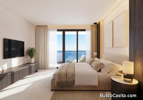 1, 2 y 3 habitaciones, Penthouses Compra, venta Proyecto de apartamentos Coralia Condo Hotel en RD C