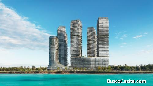 1, 2 y 3 habitaciones, Penthouses En venta Torre de lujo Coralia en Distrito Nacional Coralia – El N