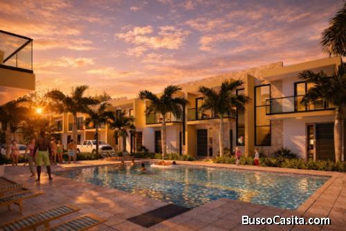 Oportunidad Viviendas Tipo Townhouse de Dos pisos en Boca Chica República Dominicana - Residencial d