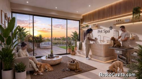 AURA DEL MAR Nuevo Condiominio de Pisos en Punta Cana Cap Cana Dominicana