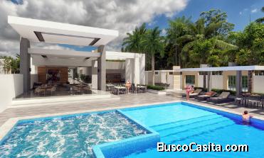 En renta apartamento con piscina y Seguridad 247 en La Altagracia