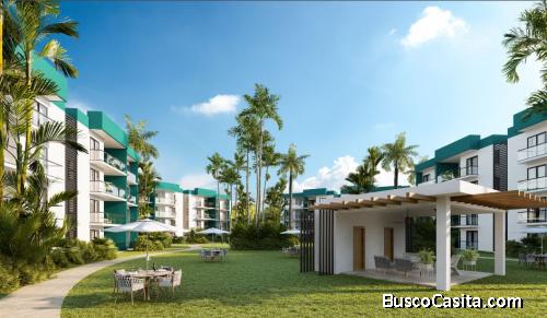 Acogedor Condo 1BR en Renta en Serena Village El Caribe