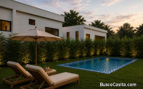 Villa 2 habitaciones en Praderas del Farallón en Punta Cana