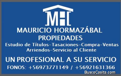 MAURICIO HORMAZÁBAL Propiedades